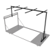 Showgear Guard Rail Holder for Mammoth Transport Trolley Voor tot 24x Mammoth Dex Balustrade - 70693