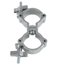 Showgear Compact Swivel Coupler WLL: 100 kg - aluminium - zilver - 75094