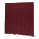 Wentex P&D Curtain Napoli Velvet Rood - 11' x 16' (B x H) - geplooid - 97165