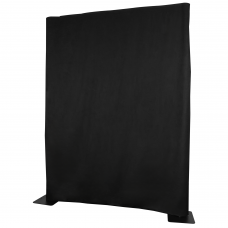 Wentex P&D Curtain Dimout 7.67 oz/yd² Zwart - 9' x 4'(B x H) - ongeplooid - 97231