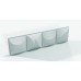 Wentex 3D Deco Panel Venturi Closed Voor 2 x Wentex SET Frame - A Module 2' x 4' - 97501