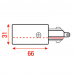 Artecta 3- Phase Left Feed-In Connector - Zwart (RAL9004) - A0333201