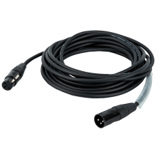 DAP FLR01 XLR M/F Mic/Line Cable Rean RC3 series 10 m - Verzilverd - FLR0110