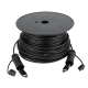 DAP Armoured HDMI 2.1 AOC 8K Fibre Cable 100 m - Gepantserd - verguld - FV47100