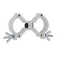 Contestage SWIVEL CLAMP102 W Dubbele montageklem voor 46-51mm buizen - Max. 75kg - Wit