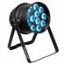 JB Systems LED PAR12-6in1 korte PAR64 behuizing met 12x20W RGBLA+UV