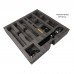 JV Case RACK DRAWER MIC-FOAM Schuiminleg voor draadloze microfoons en beltpacks