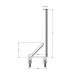 Contestage SUP-ARM60S Verlengarm voor structuur 50cm - Max. gewicht 60kg - zilver