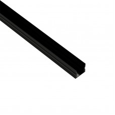 Contest TAPEprofil-B-Black Zwart aluminium inbouwprofiel 15x17mm - Lengte 2m